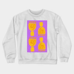 Chanukiah Burning Bright Crewneck Sweatshirt